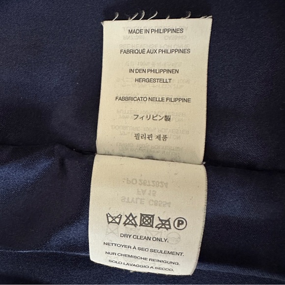 J. Crew Royal Blue Majesty Stadium Cloth Nello Gori Wool Peacoat Coat Women’s 00 - Picture 12 of 16